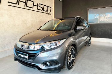 💎-HONDA-HRV-EX-1.8-2019-2020⚙️-Cambio-Automatico-Cinza-Flex➡️-99.041-KM➡️-Completo-Banco