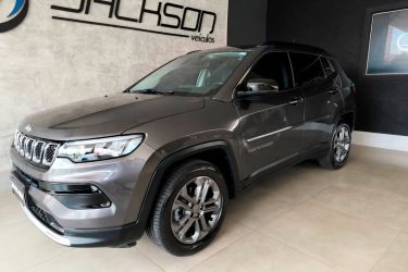 💎-JEEP-COMPASS-LONGITUDE-1.3-TURBO-2021-2022⚙️-Cambio-Automatico-Cinza-Flex➡️-54.545-KM➡️
