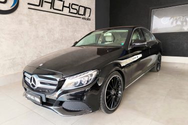 💎-MERCEDES-C180-1.6-2017-2017⚙️-Cambio-Automatico-Preto-Flex➡️-103.522-KM➡️-Completo-Ban